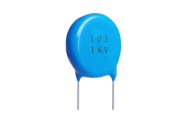 High Voltage Ceramic Capacitor 103M1KV 10nF±20%, Lead Pitch: 5mm