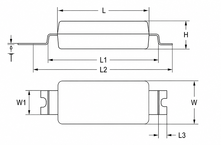 SMD Ceramic Safety Y1 Capacitor 102K500VAC 1nF ±10%